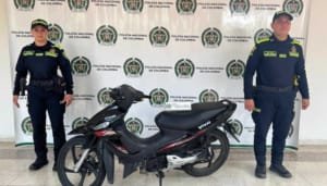 Nueva recuperación de una motocicleta en Neiva