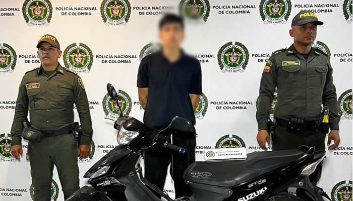 Capturado joven por receptación