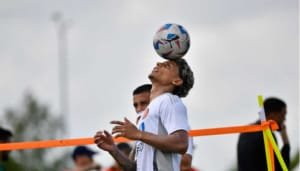 Selección Colombia y su primer entrenamiento en Houston