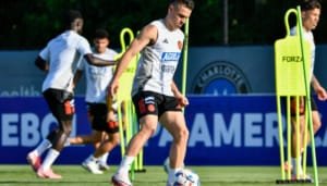 Selección Colombia planifica juego contra Uruguay