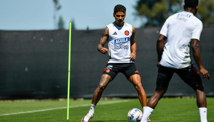 Selección Colombia sigue entrenando y pensando en Brasil