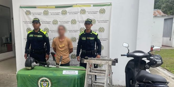 Capturado individuo por hurto en Rivera