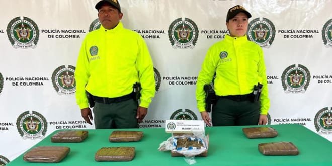 Incautación de droga en zona rural de Neiva