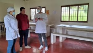 Verificando el funcionamiento del PAE en San Agustín