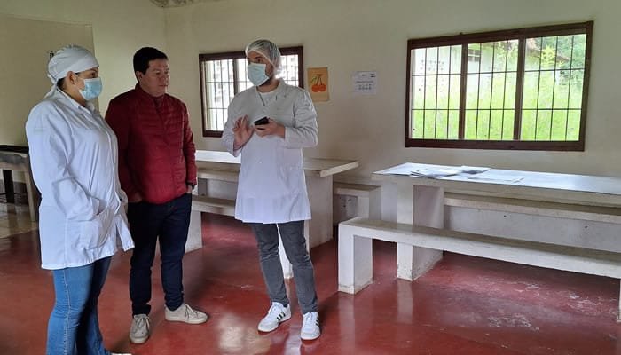 Verificando el funcionamiento del PAE en San Agustín