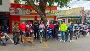 Campaña del Gaula contra la extorsión en Garzón