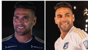 Apoteósica presentación de Falcao como jugador de Millonarios