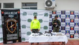 Hallado material explosivo en la frontera con el Tolima