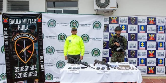 Hallado material explosivo en la frontera con el Tolima