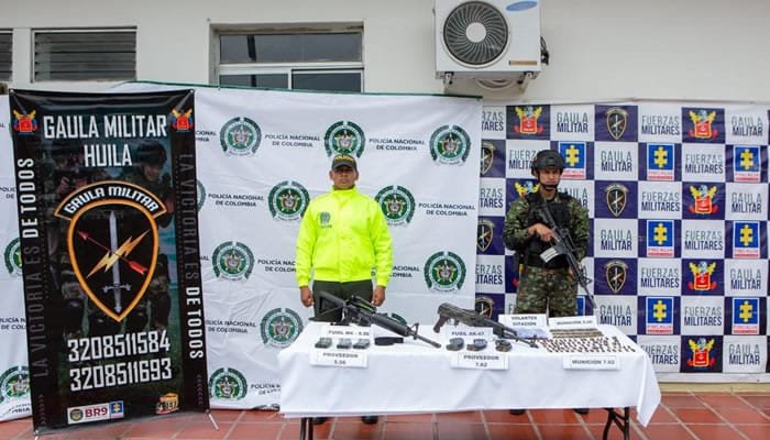 Hallado material explosivo en la frontera con el Tolima