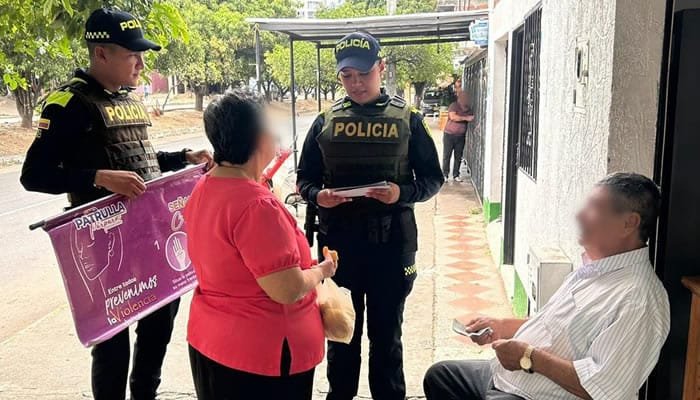 Campaña en Neiva contra la violencia de género