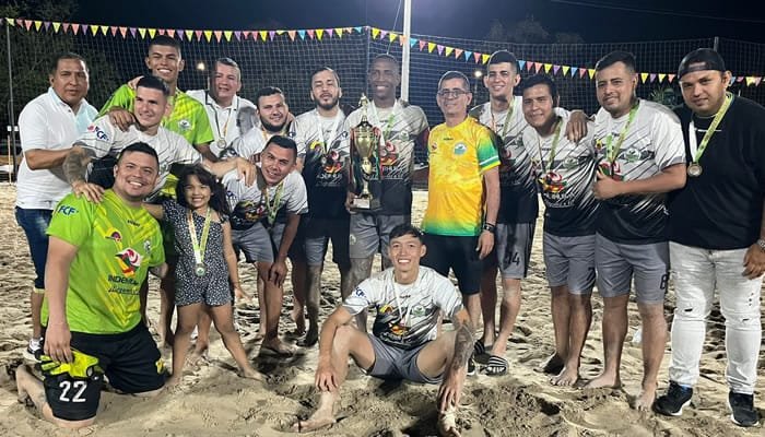 Terminó la Copa Departamental de fútbol playa