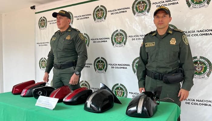 Recuperados espejos retrovisores en Neiva