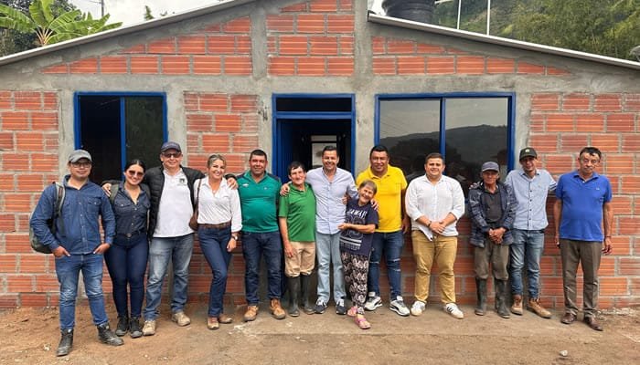 Familias rurales de Garzón con vivienda propia