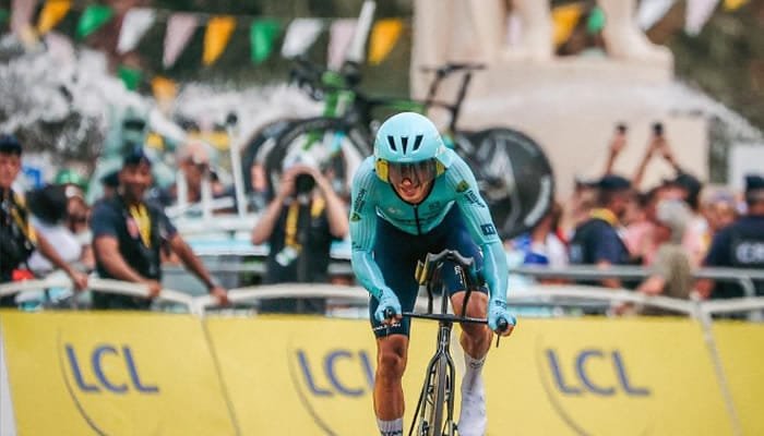 Harold Tejada desciende en la clasificación general de la Vuelta a España