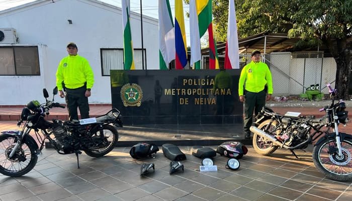Contundente golpe contra el hurto de motos