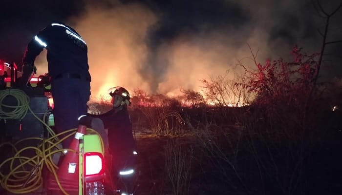 Controlado incendio en el sur de Neiva