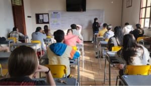 Jóvenes cursaron las Pruebas Saber