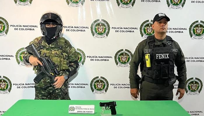 Encontrada arma en la Comuna 3
