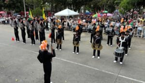Concluido concurso de bandas músico marciales en Garzón