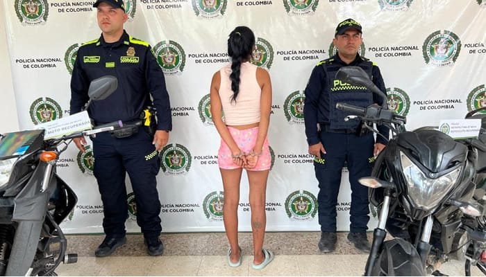 Capturada mujer por receptación