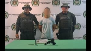 Capturado individuo con arma de fuego en Neiva