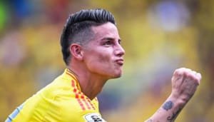 James Rodríguez, postulado como el mejor jugador del año