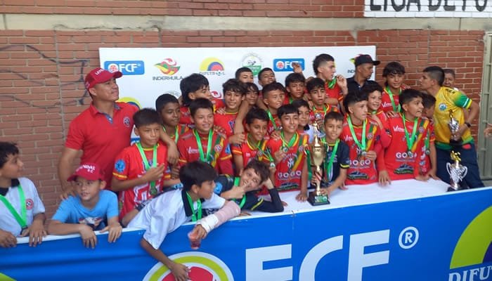 Departamental sub – 13 ascenso tiene nuevo campeón