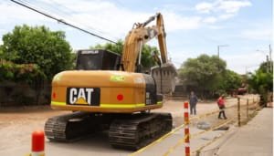 Gobernación da inicio a labores de pavimentación en Neiva