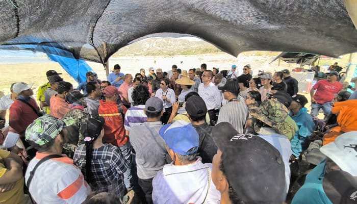 Analizando situación de pescadores artesanales de El Quimbo