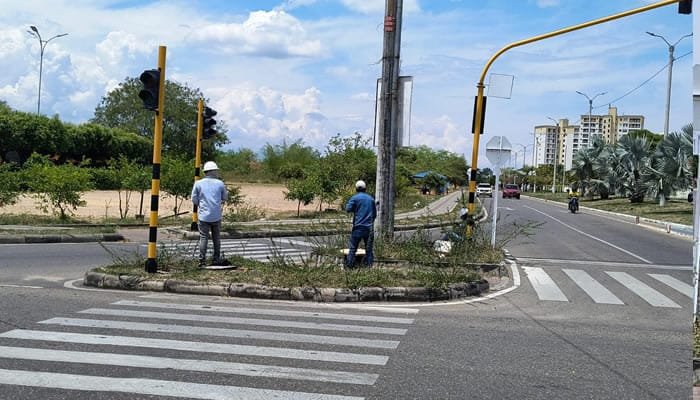 Arreglos a semáforos en el oriente de Neiva