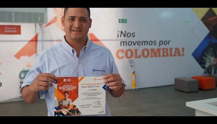 Capacitación a transportadores de carga para evitar accidentes