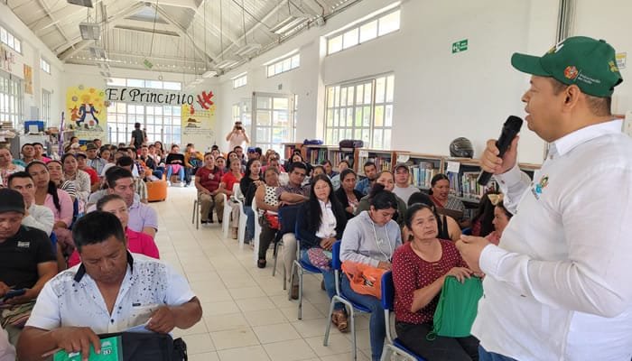 Capacitación a líderes comunales en el sur del Huila