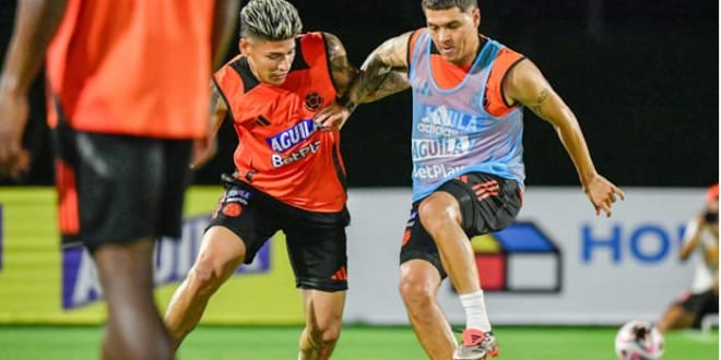 La Selección Colombia ya está en Barranquilla para el juego con Chile