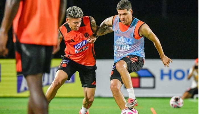 La Selección Colombia ya está en Barranquilla para el juego con Chile