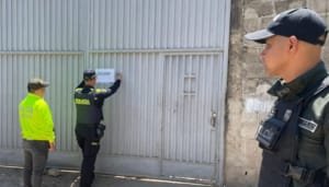 Operativos de control en chatarrerías