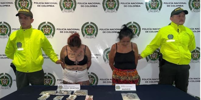 Mujeres detenidas por drogas