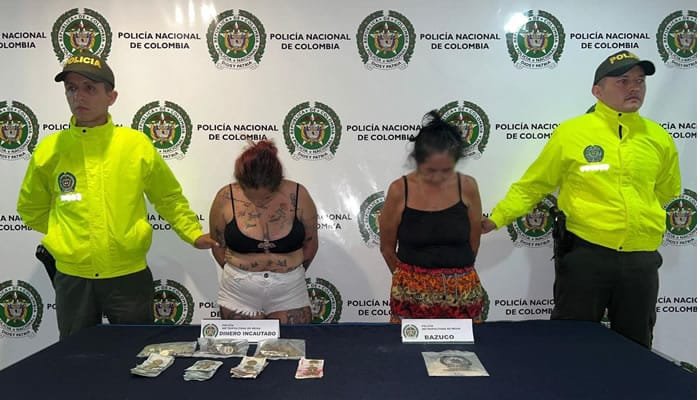 Mujeres detenidas por drogas