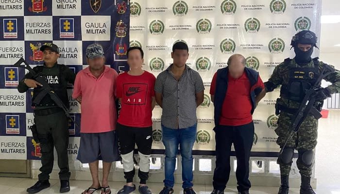 Grupo acusado de extorsión fue detenido