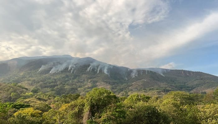 Incendios azotan Yaguará