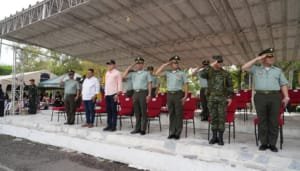 Ceremonia de ascensos en la Policía