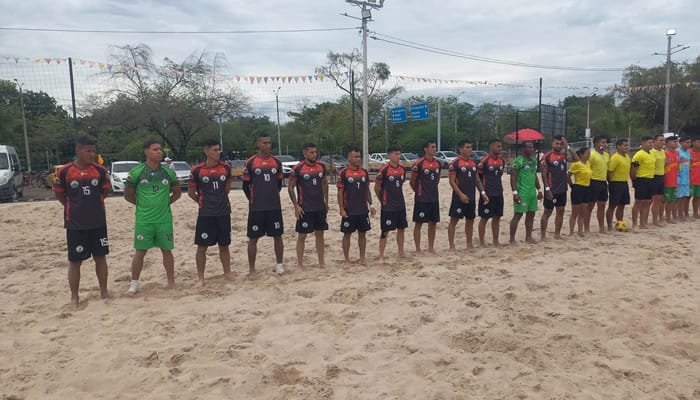 Segunda presentación del Utrahuilca en el nacional de fútbol playa