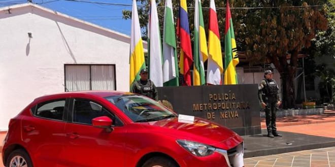 Recuperado vehículo con identificación alterada