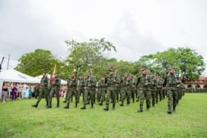 Jóvenes tomaron juramento como soldados