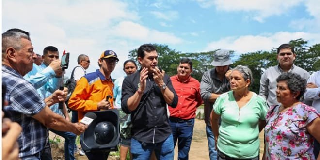 Socialización del proyecto de canalización del río Las Ceibas