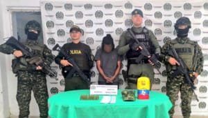 Captura de importante disidente