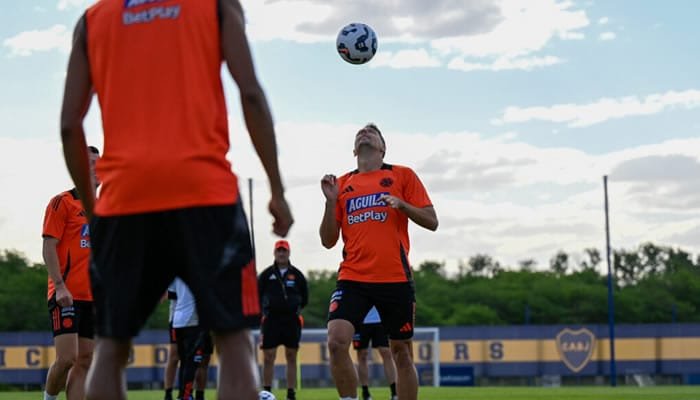 Colombia y su entrenamiento con el grupo completo