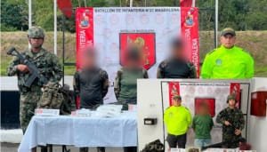 Cuatro detenidos en operativos en el sur del departamento