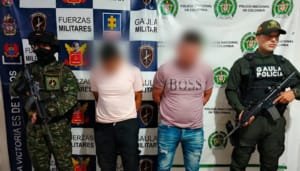 Capturados sujetos acusados de extorsión