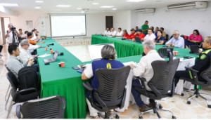Gobernador del Huila lidera acciones contra incendios y posibles lluvias intensas